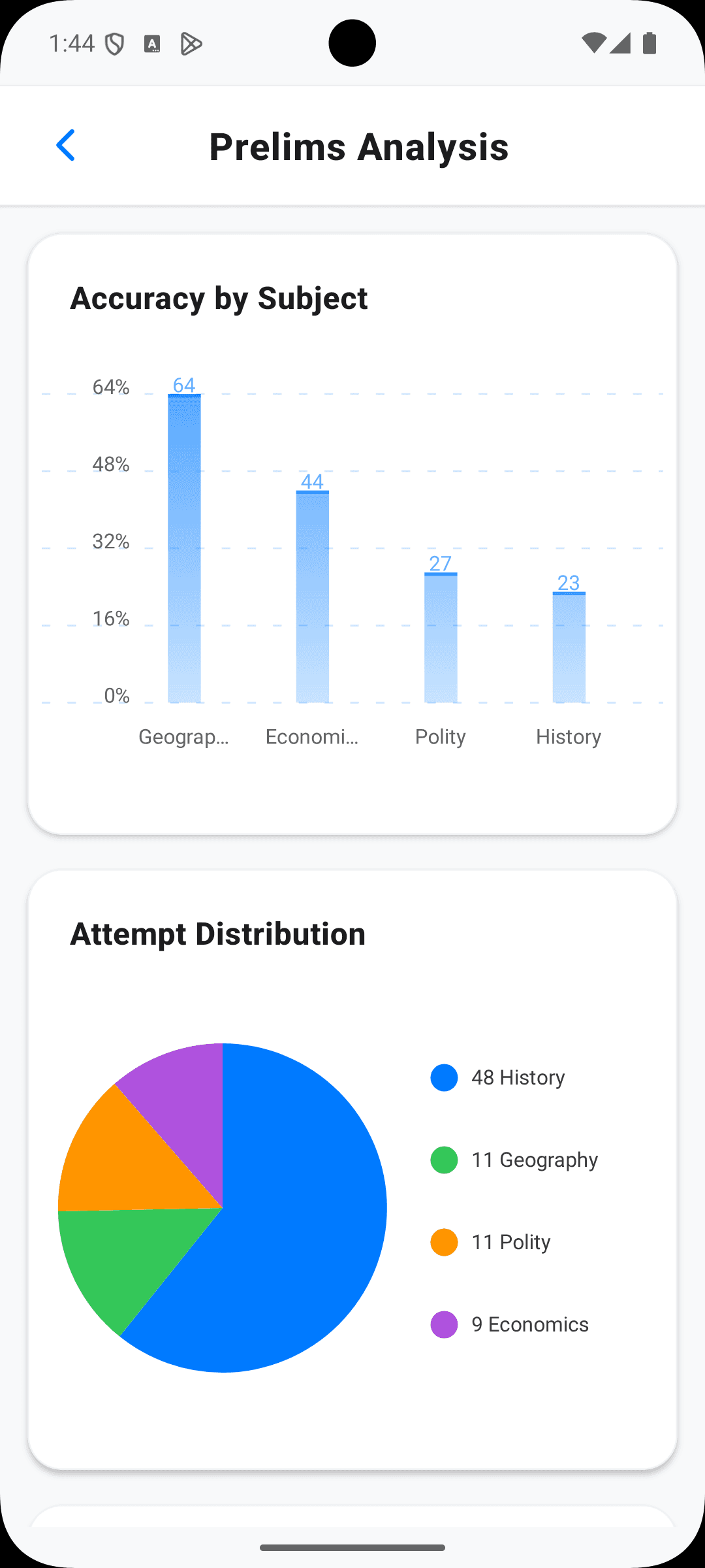 Mobile app screenshot 1